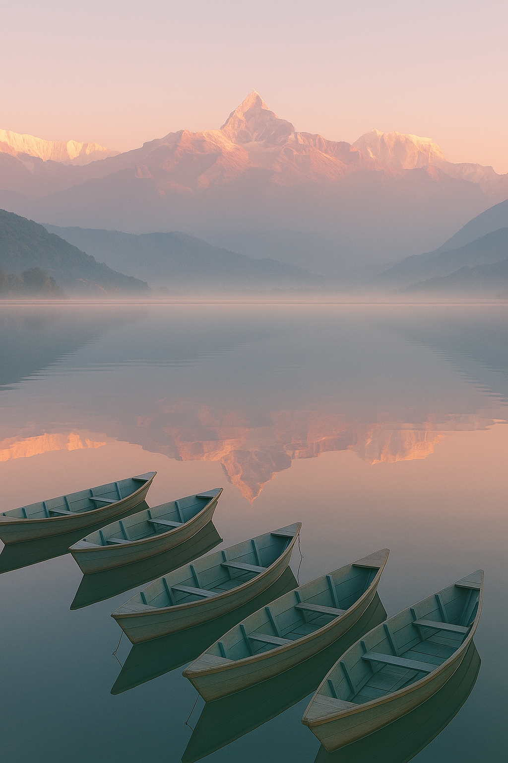 Reflections of the Sacred: The Stillness of Machapuchare